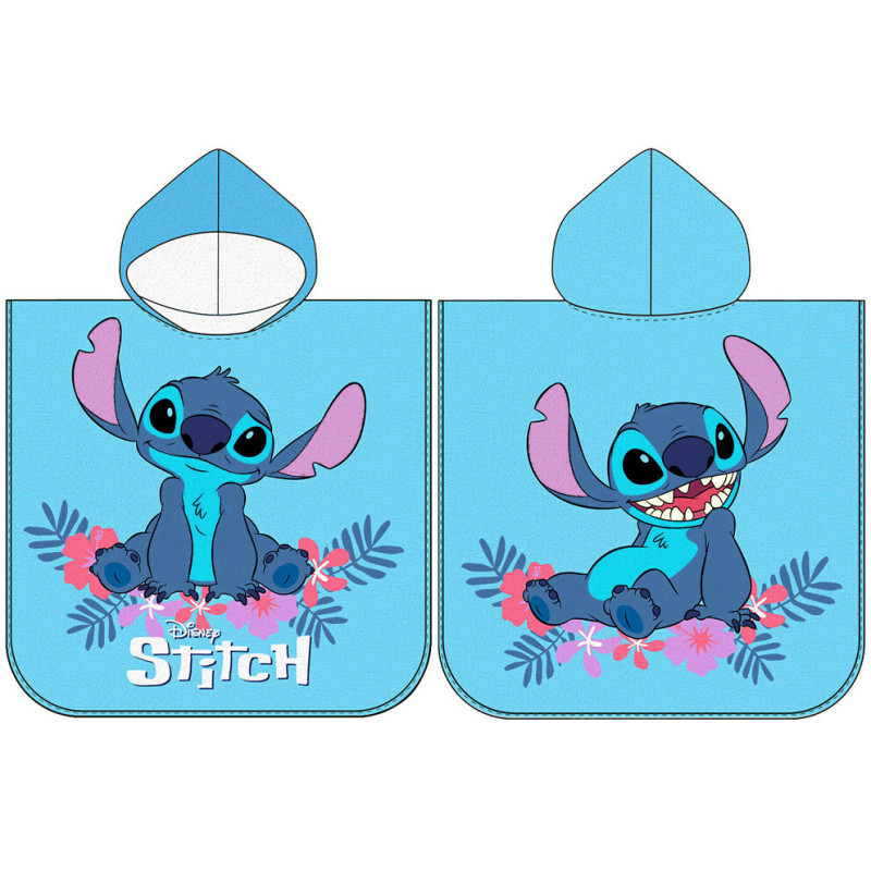 Памучно плажно пончо Stitch Tropics за цветно лятно настроение
