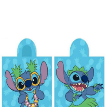 Памучно плажно пончо Stitch Hawaii в свежи островни цветове
