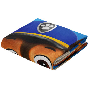 Памучна плажна кърпа Paw Patrol Chase Woof с любим герой