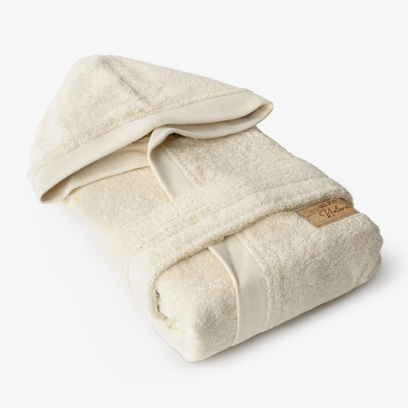 Памучен халат за баня Natural S/M
