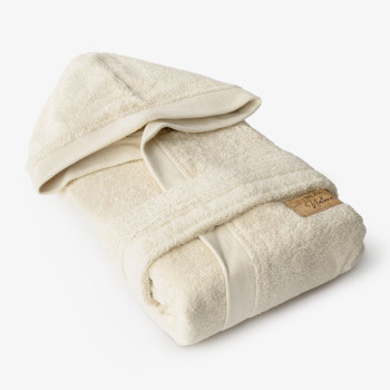 Памучен халат за баня Natural L/XL